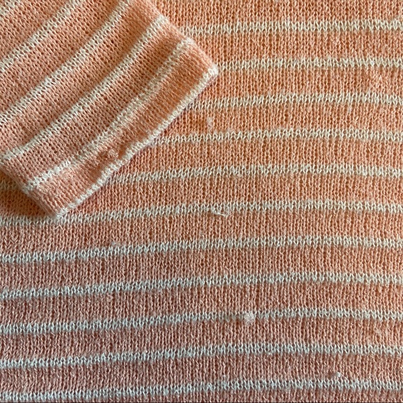 Mudd Pink/White Striped Long Sleeve - Picture 6 of 7